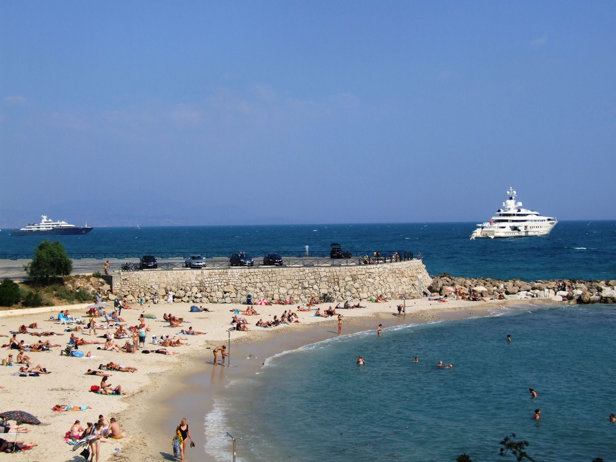 Strand von Golfe-Juan