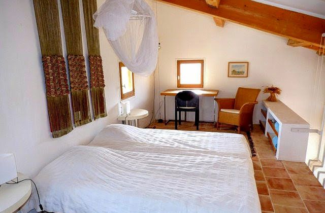 Schlafzimmer auf der Galerie