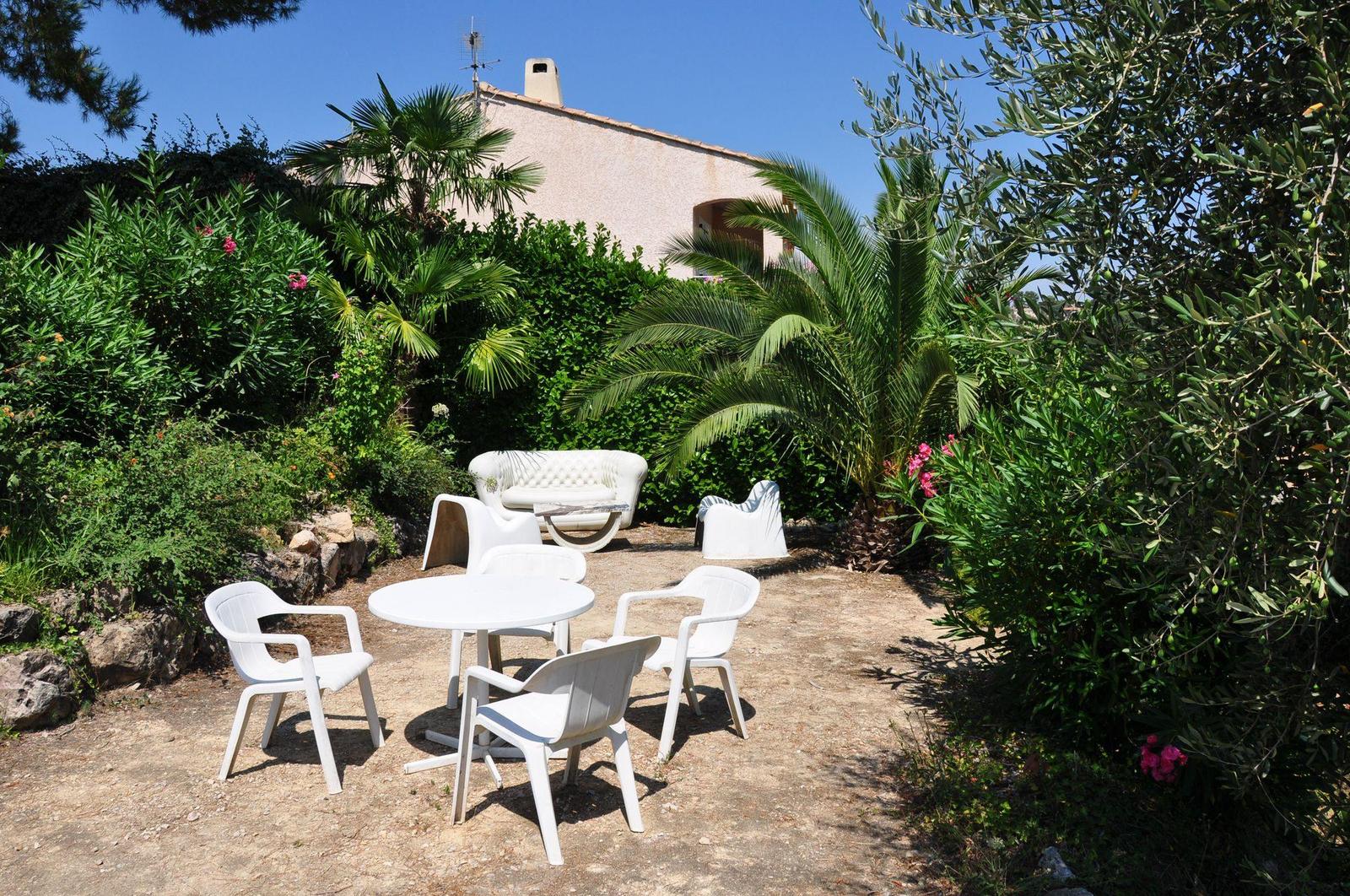 Sitzplatz im Garten